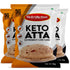 pack of 3 nutoactive keto atta