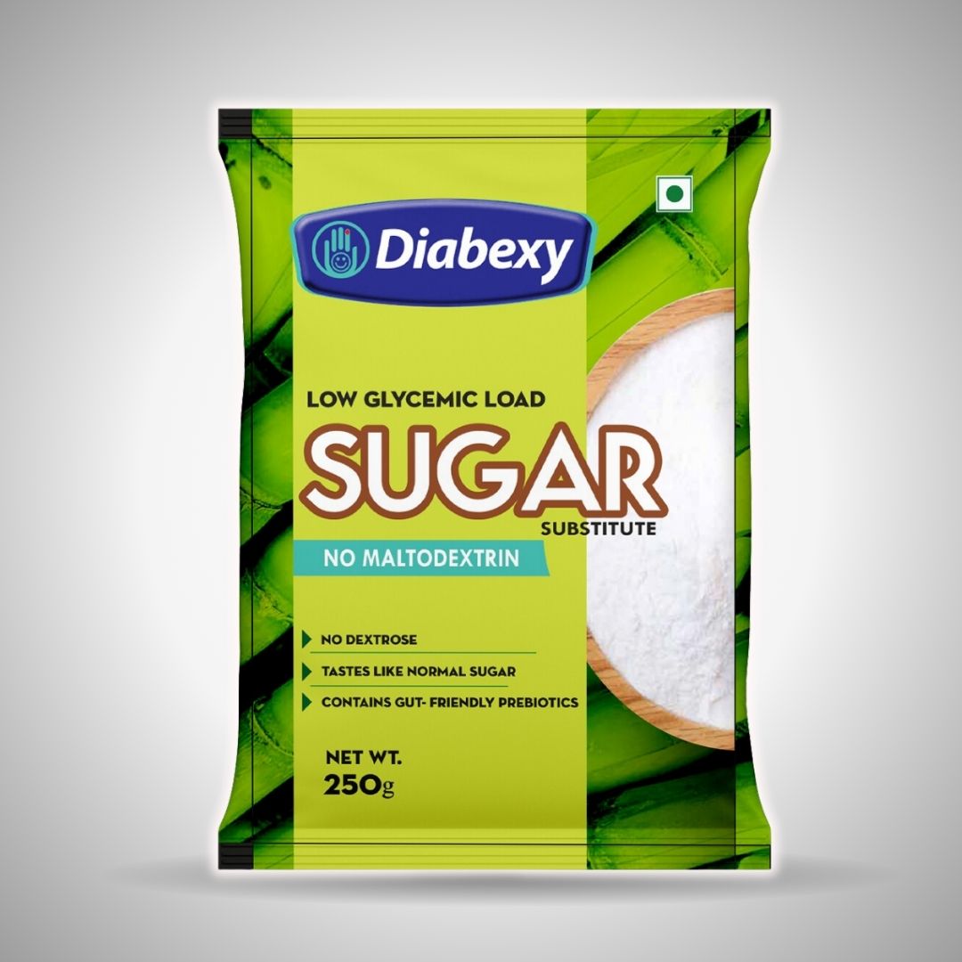 Front side of Diabexy sugar sweetener