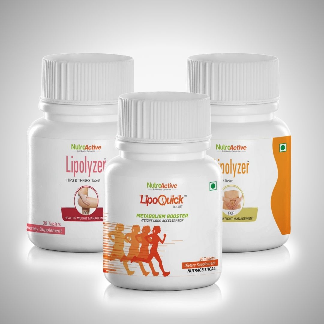 NutroActive Weight Management Tablets Combo Pack