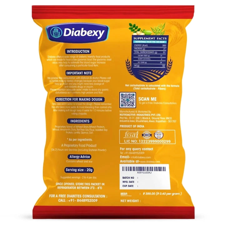 Diabexy Atta LITE Nuts Free