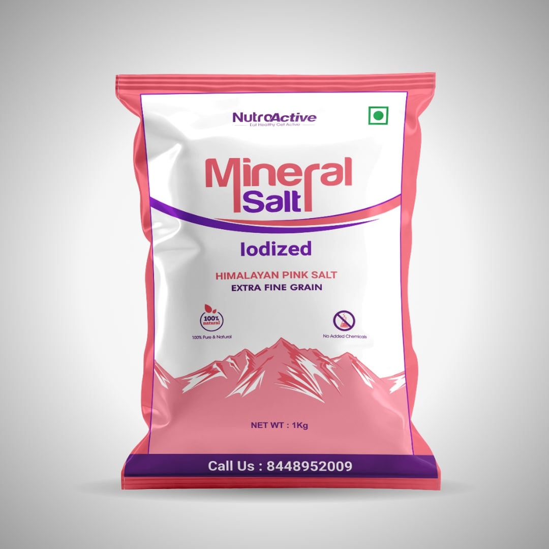 Iodized Rock Salt - Nutroactive