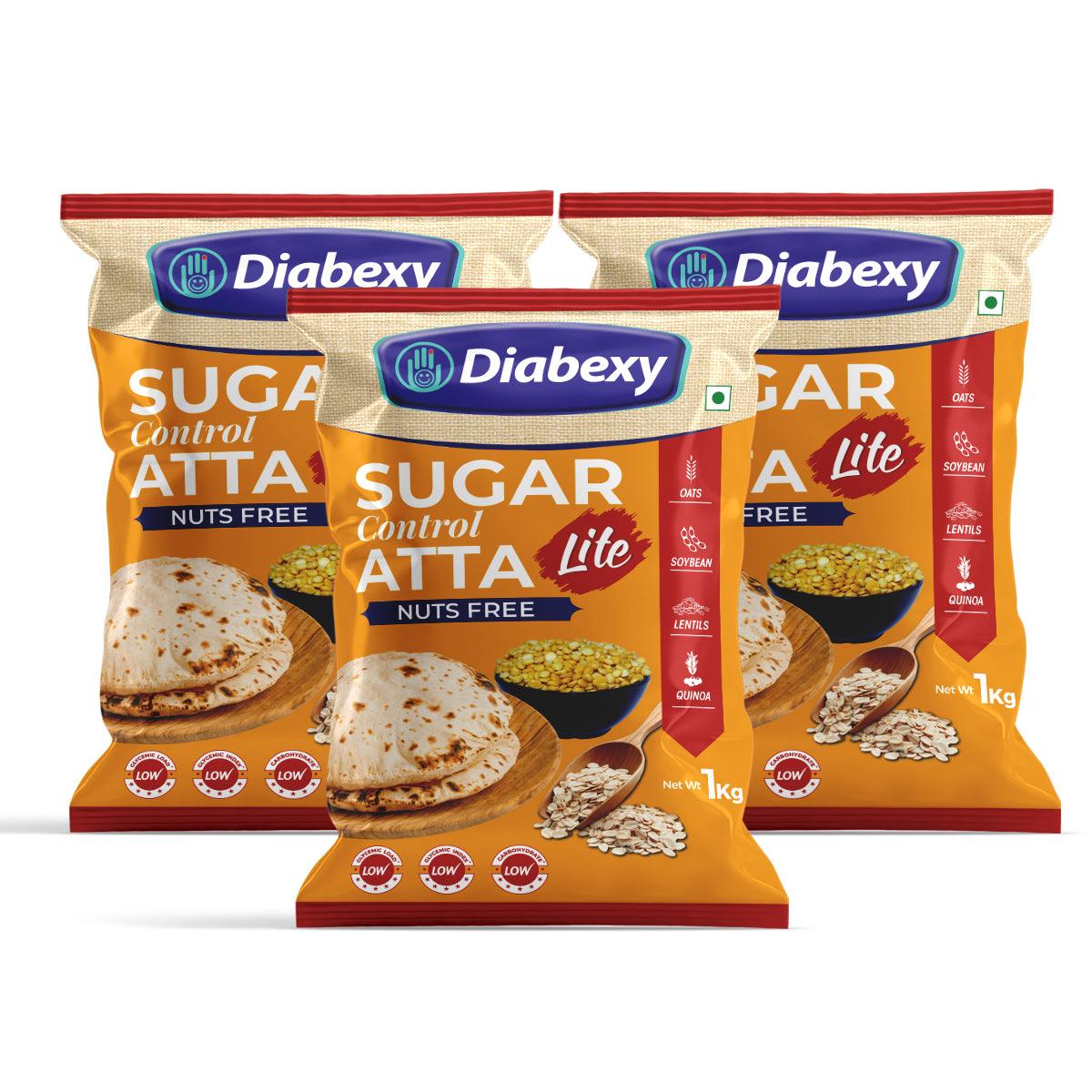 Multigrain atta for diabetics - pack of 3 each 1 kg