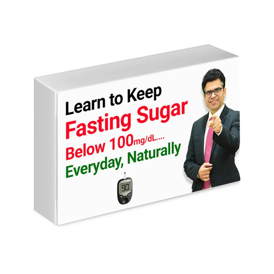 Upcoming Live MASTERCLASS on Keep Your Fasting Sugar below 100mg/dL.... Everyday, Naturally